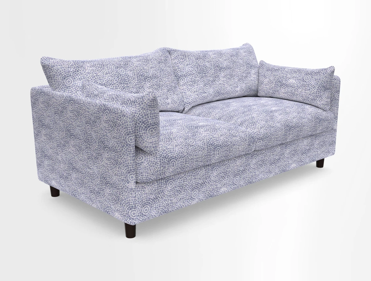 Madehurst 3 Seater Sofa in House Plain Sky. Loose cover option available