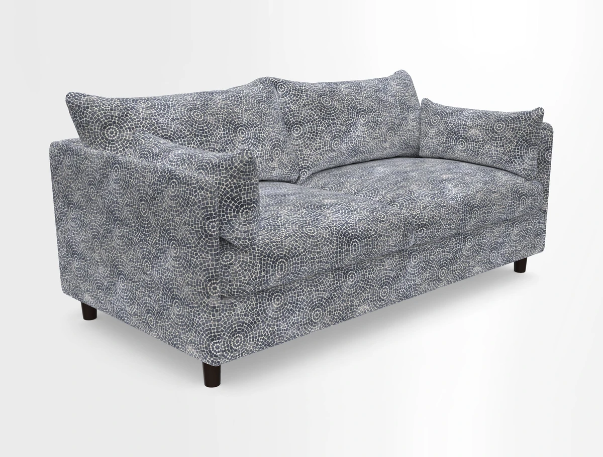 Madehurst 3 Seater Sofa in House Plain Sky. Loose cover option available