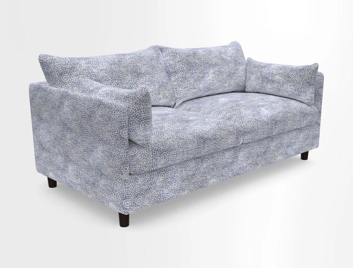 Madehurst 3 Seater Sofa in House Plain Sky. Loose cover option available