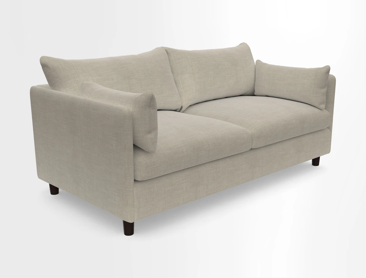 Madehurst 3 Seater Sofa in House Plain Sky. Loose cover option available
