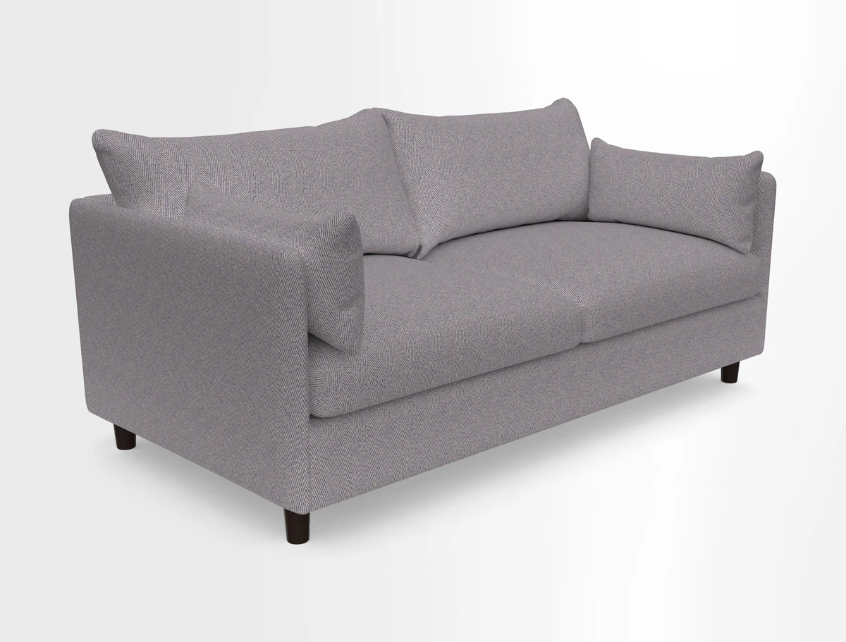 Madehurst 3 Seater Sofa in House Plain Sky. Loose cover option available