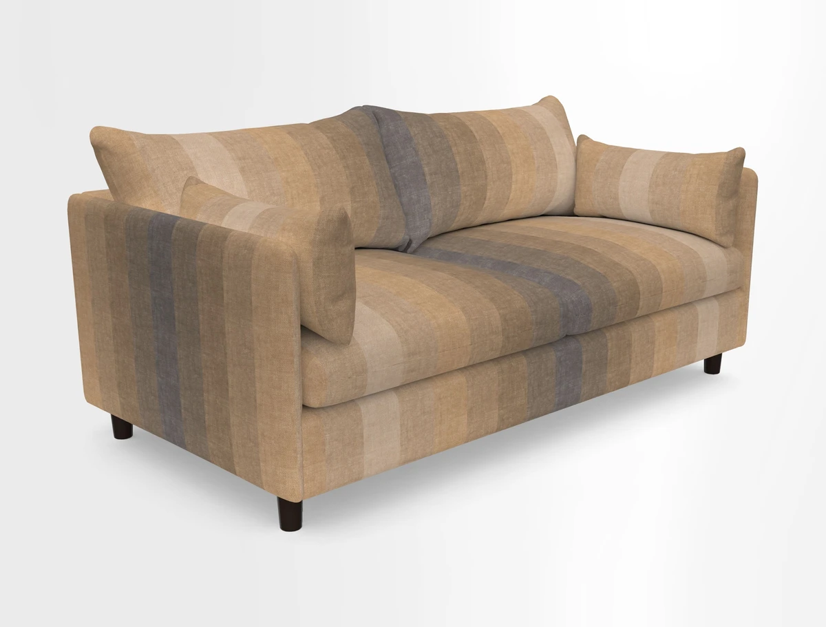 Madehurst 3 Seater Sofa in House Plain Sky. Loose cover option available