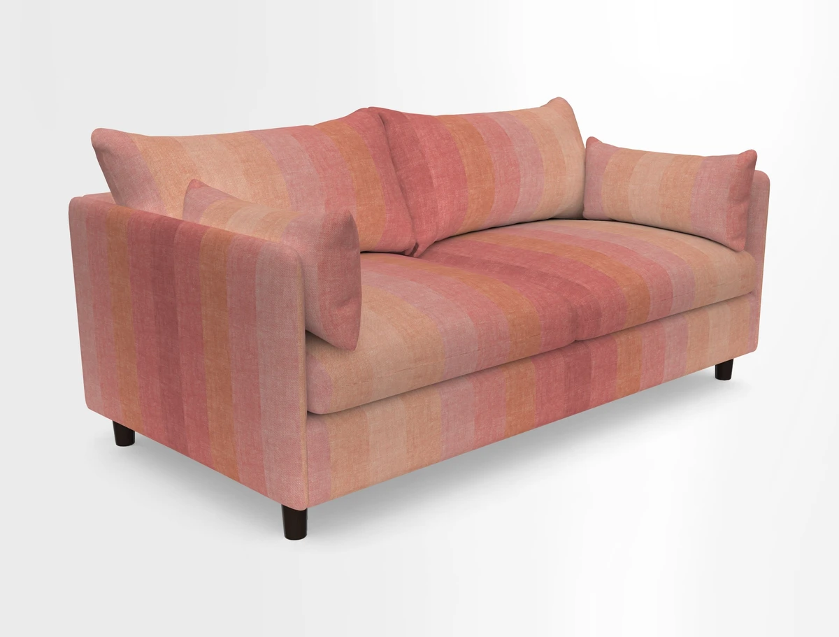 Madehurst 3 Seater Sofa in House Plain Sky. Loose cover option available