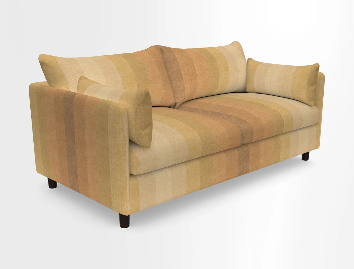 Madehurst 3 Seater Sofa in House Plain Sky. Loose cover option available