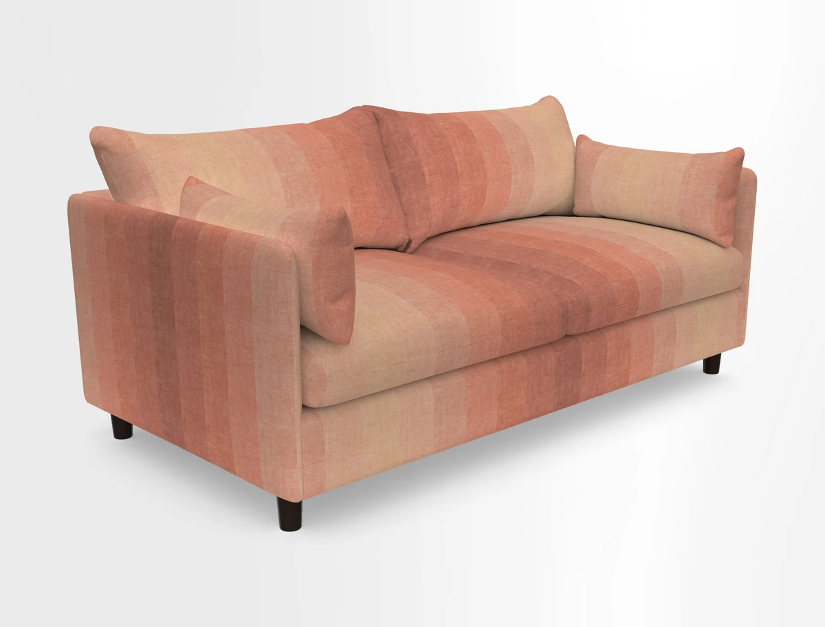 Madehurst 3 Seater Sofa in House Plain Sky. Loose cover option available