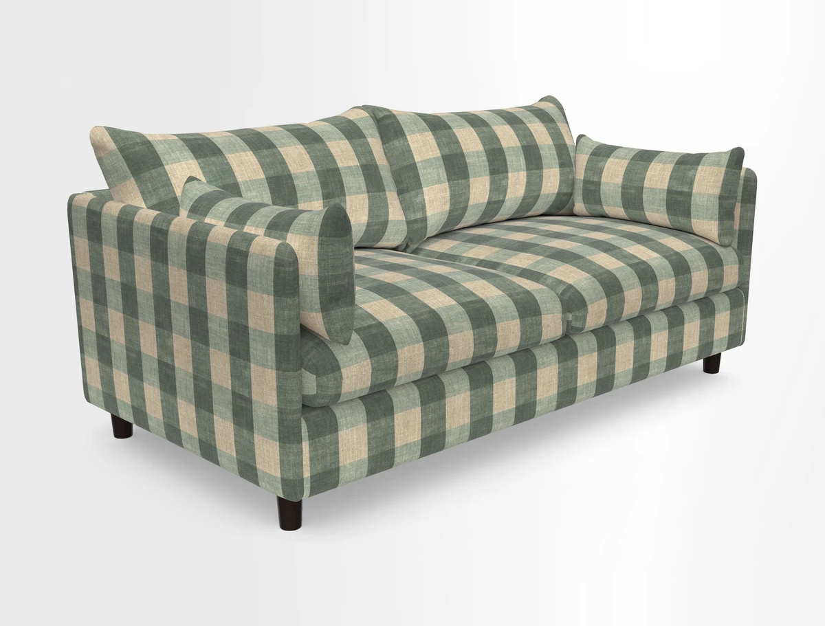 Madehurst 3 Seater Sofa in House Plain Sky. Loose cover option available