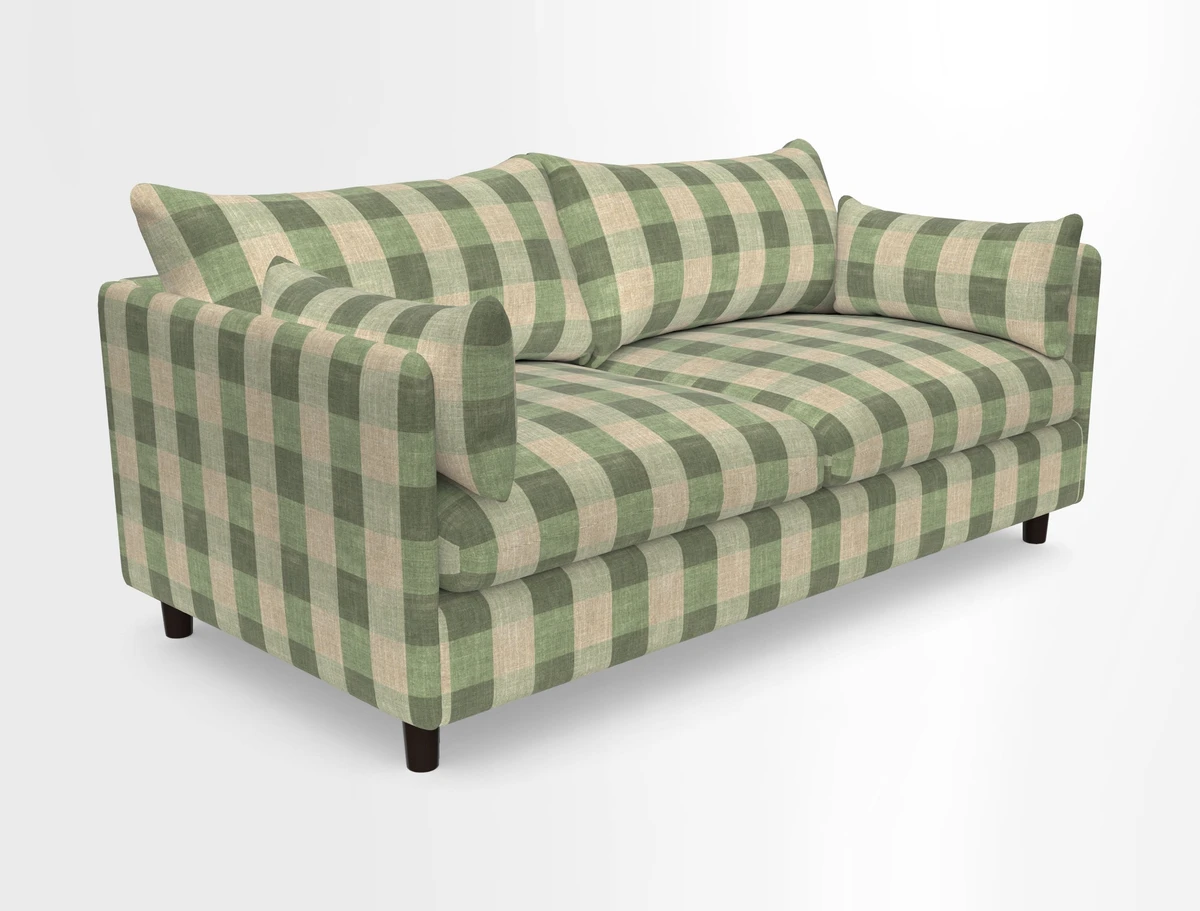 Madehurst 3 Seater Sofa in House Plain Sky. Loose cover option available