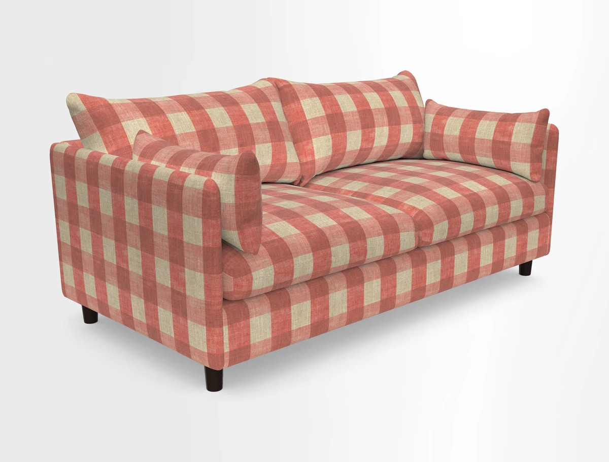 Madehurst 3 Seater Sofa in House Plain Sky. Loose cover option available