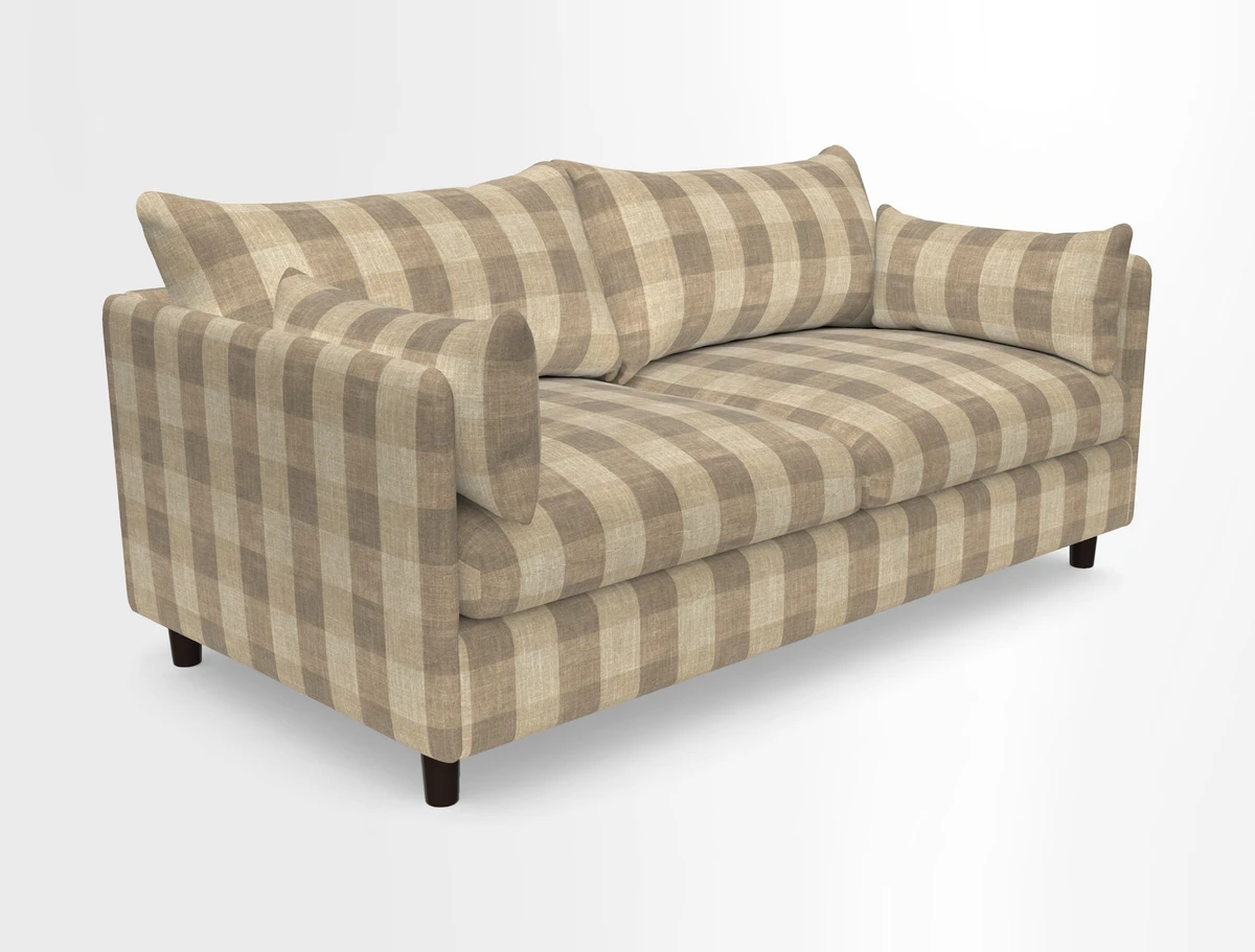 Madehurst 3 Seater Sofa in House Plain Sky. Loose cover option available