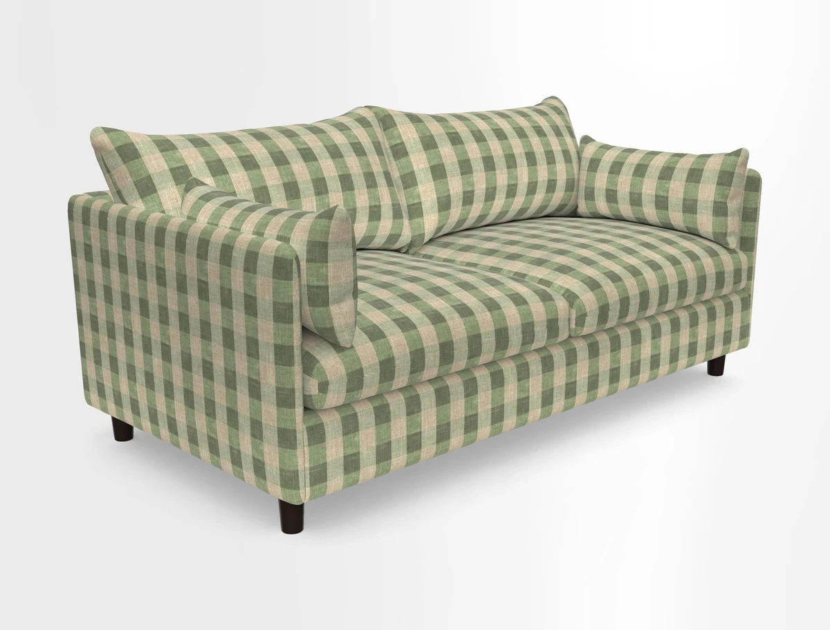 Madehurst 3 Seater Sofa in House Plain Sky. Loose cover option available