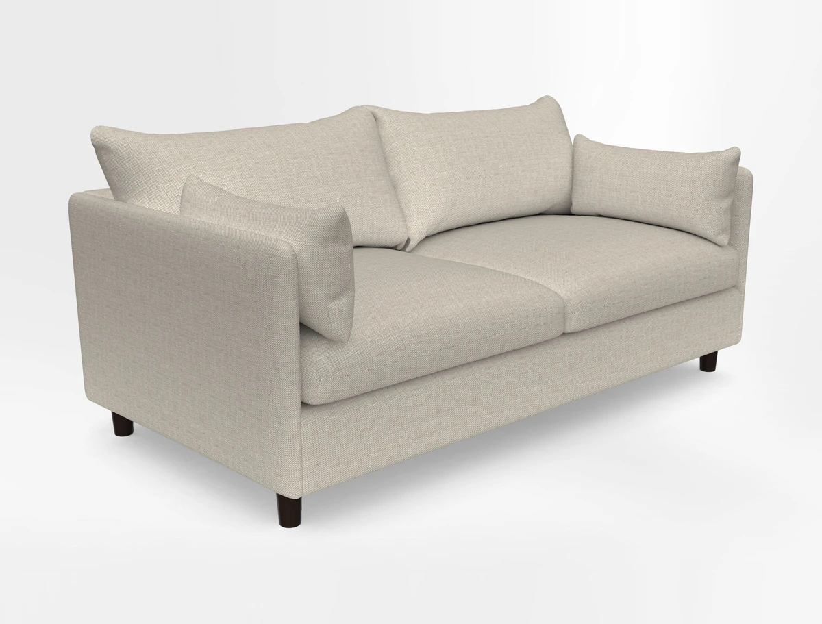 Madehurst 3 Seater Sofa in House Plain Sky. Loose cover option available