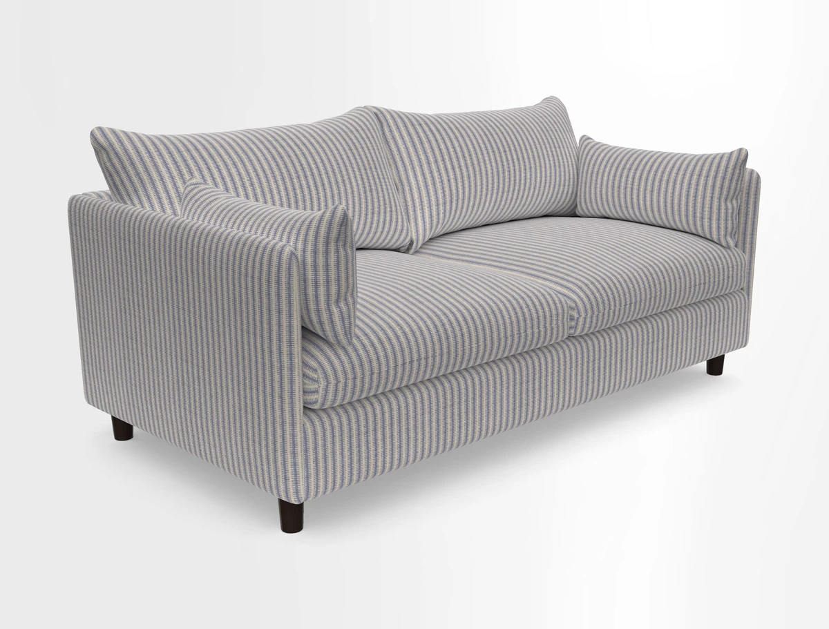 Madehurst 3 Seater Sofa in House Plain Sky. Loose cover option available