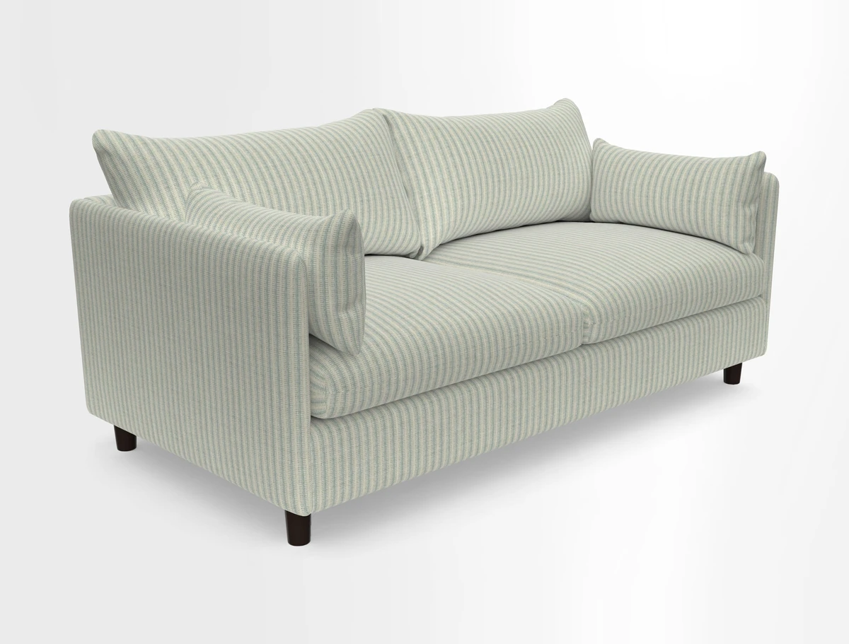 Madehurst 3 Seater Sofa in House Plain Sky. Loose cover option available