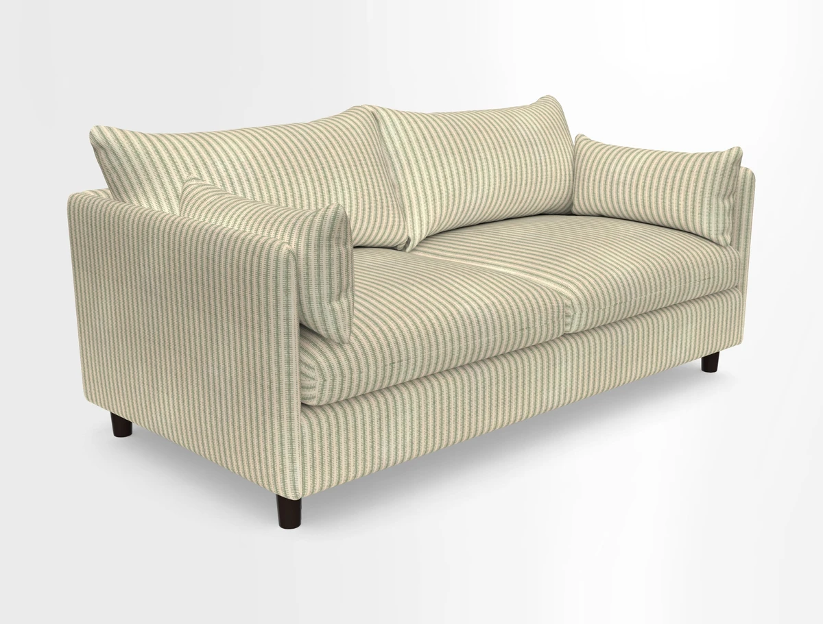 Madehurst 3 Seater Sofa in House Plain Sky. Loose cover option available