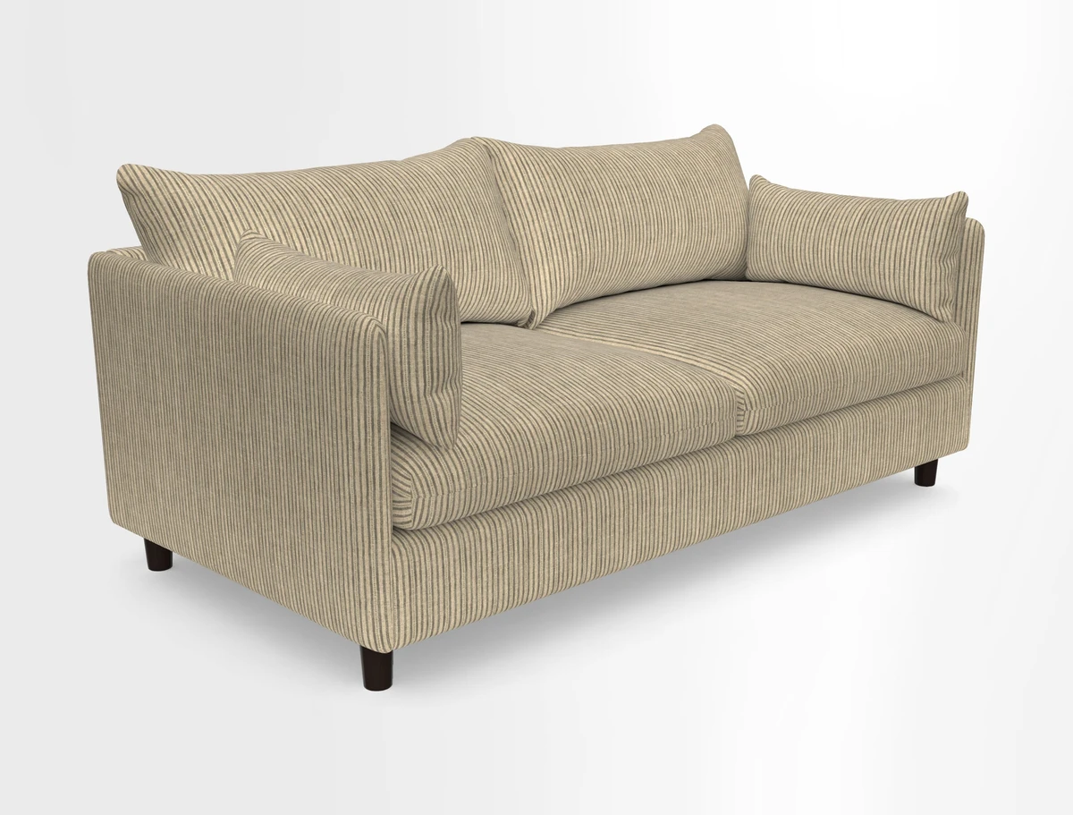 Madehurst 3 Seater Sofa in House Plain Sky. Loose cover option available