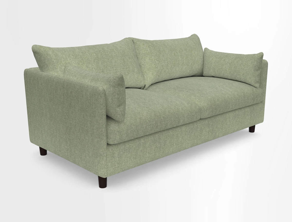 Madehurst 3 Seater Sofa in House Plain Sky. Loose cover option available