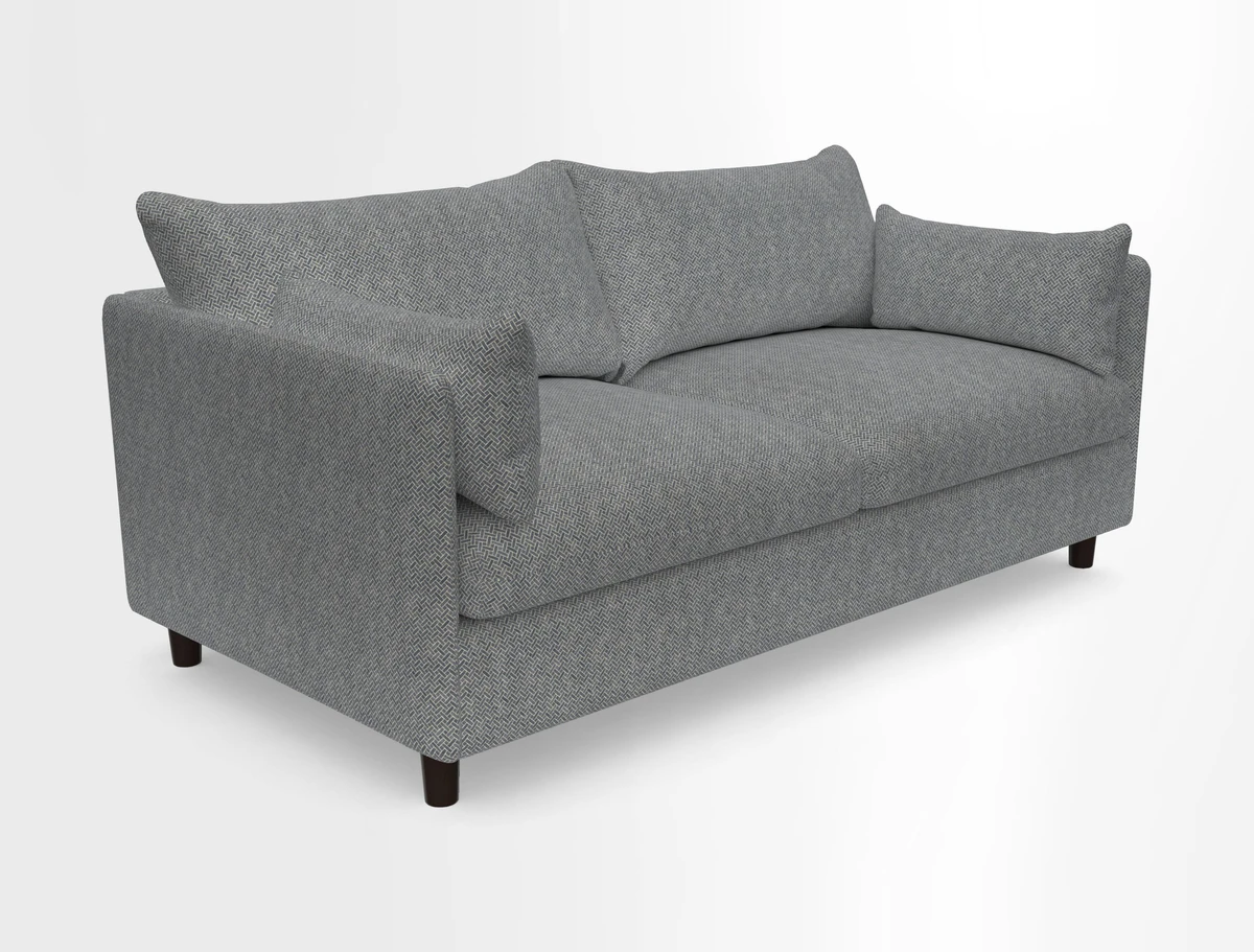 Madehurst 3 Seater Sofa in House Plain Sky. Loose cover option available