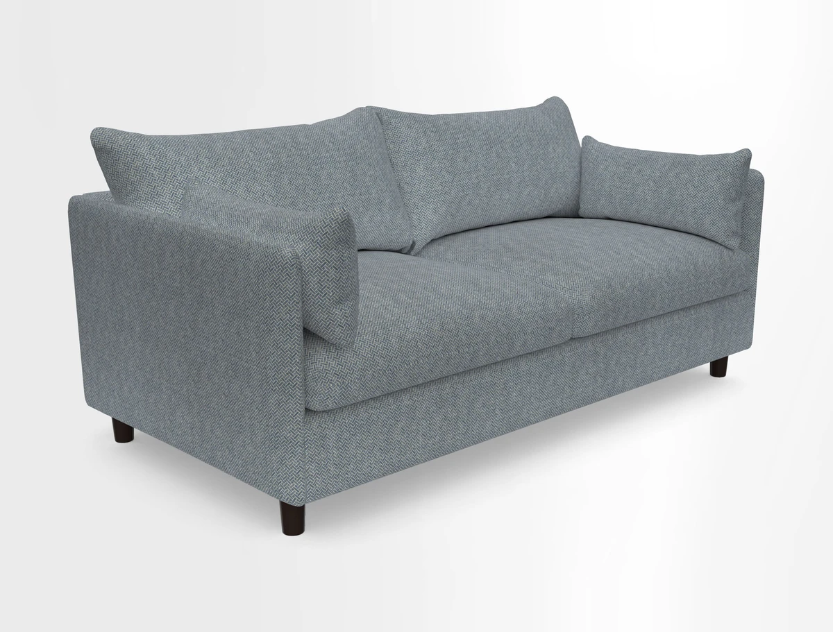 Madehurst 3 Seater Sofa in House Plain Sky. Loose cover option available