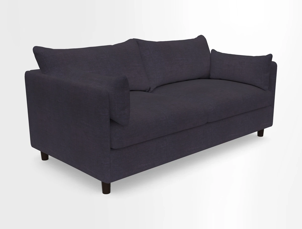 Madehurst 3 Seater Sofa in House Plain Sky. Loose cover option available