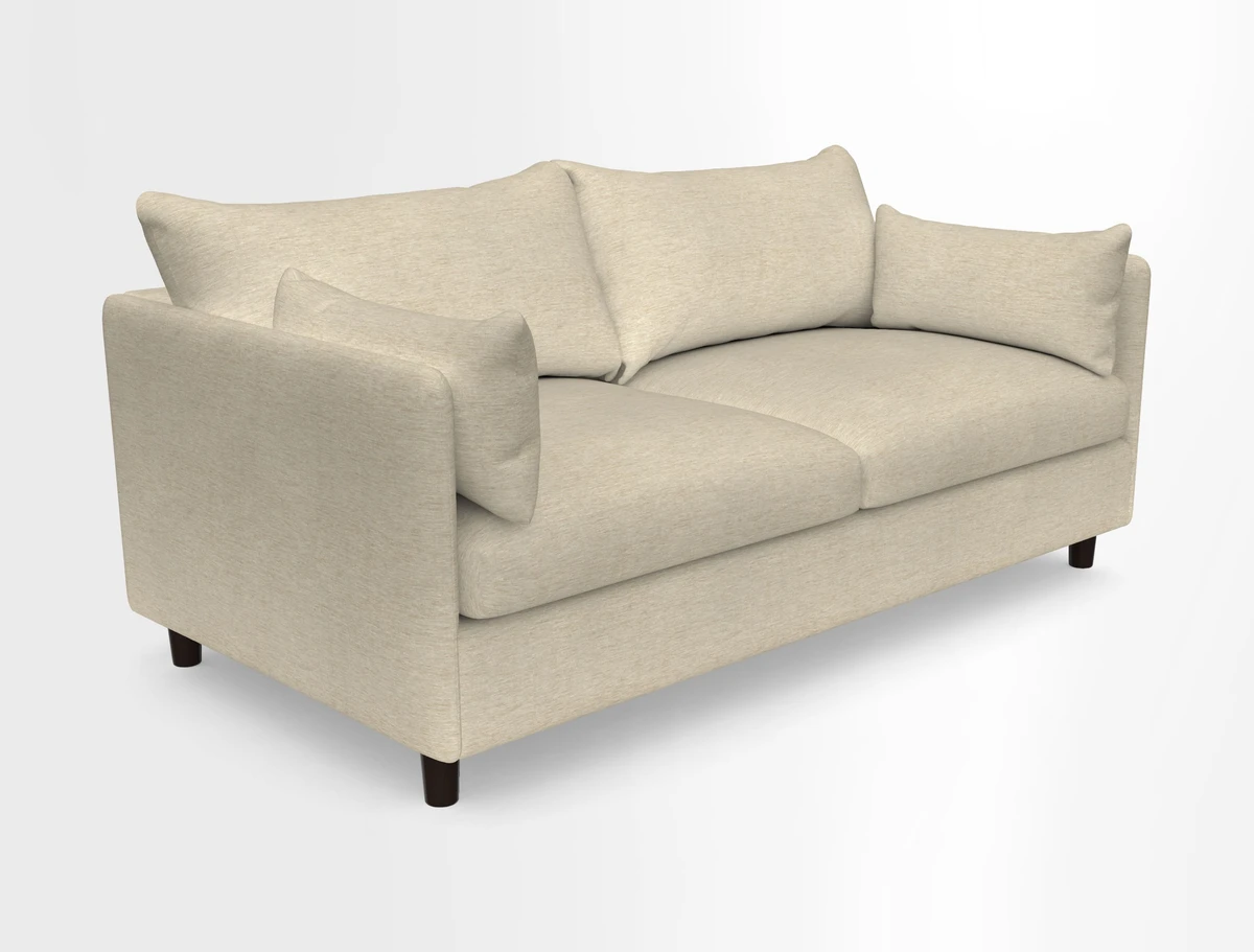 Madehurst 3 Seater Sofa in House Plain Sky. Loose cover option available