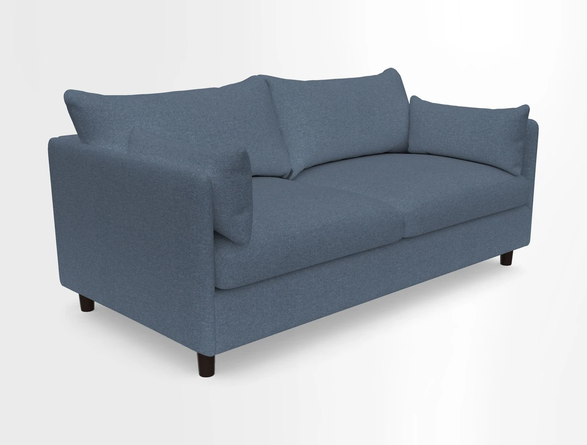 Madehurst 3 Seater Sofa in House Plain Sky. Loose cover option available