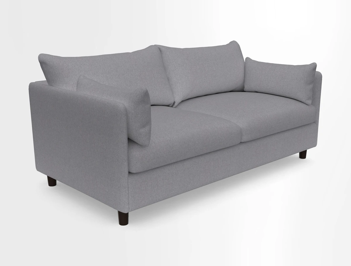Madehurst 3 Seater Sofa in House Plain Sky. Loose cover option available