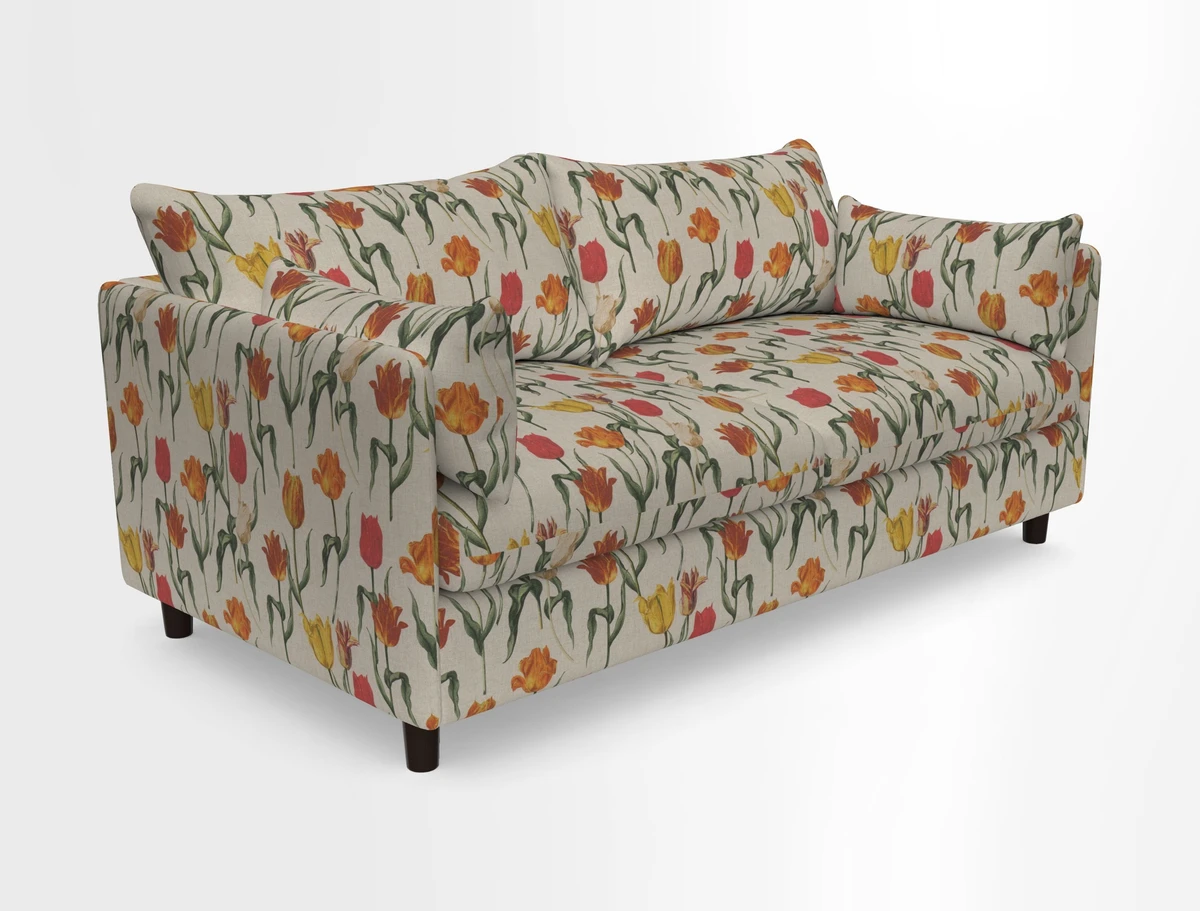 Madehurst 3 Seater Sofa in House Plain Sky. Loose cover option available