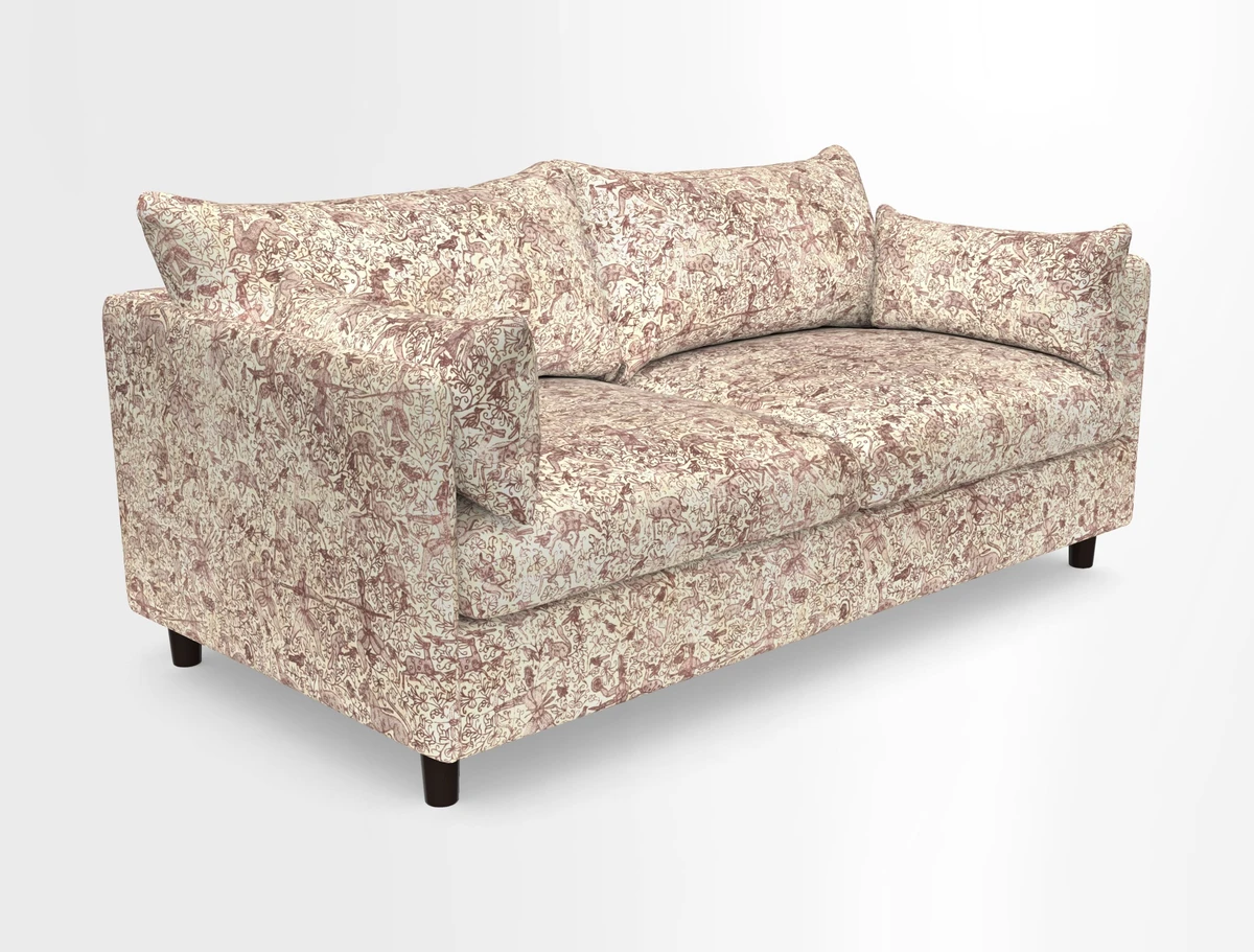 Madehurst 3 Seater Sofa in House Plain Sky. Loose cover option available