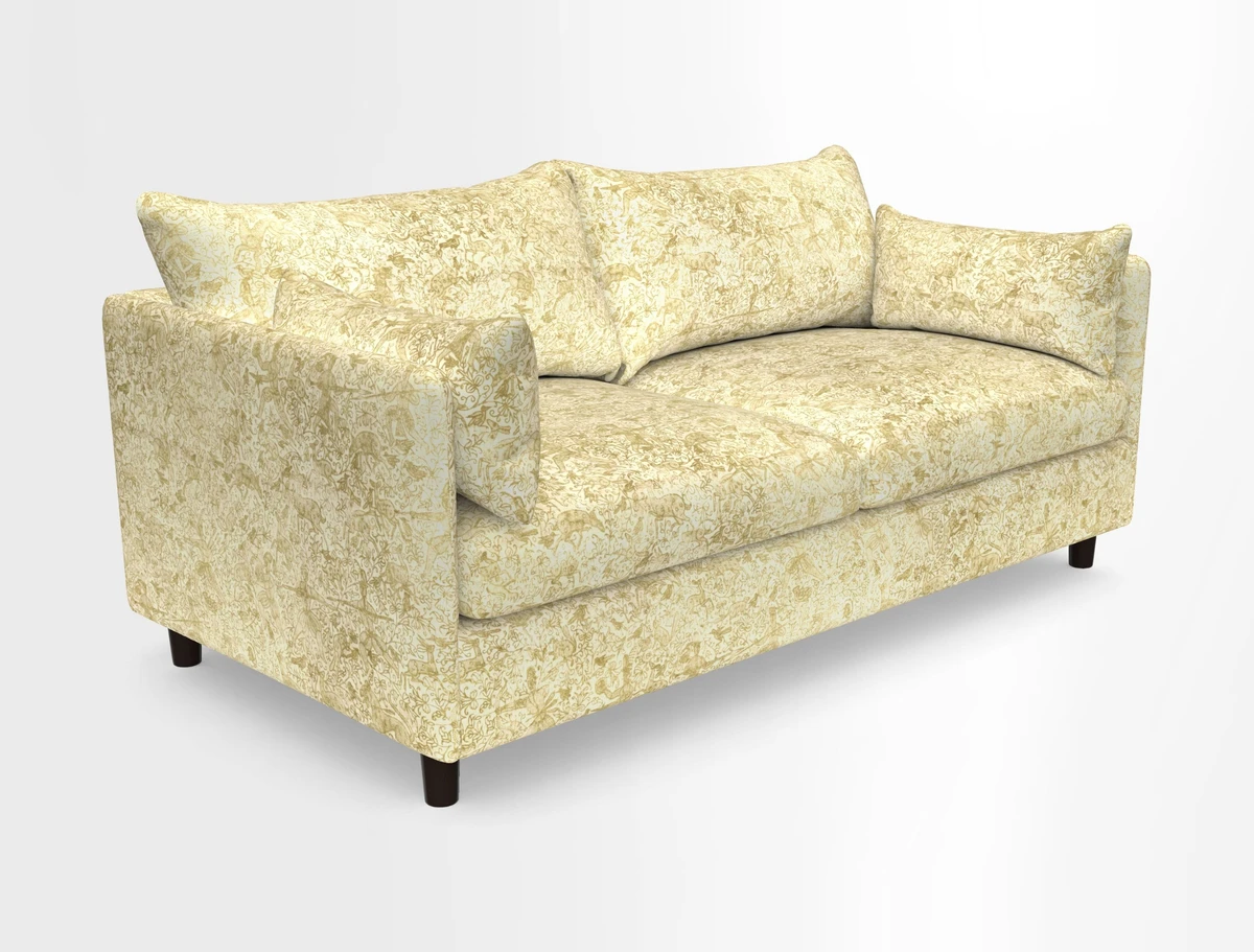 Madehurst 3 Seater Sofa in House Plain Sky. Loose cover option available