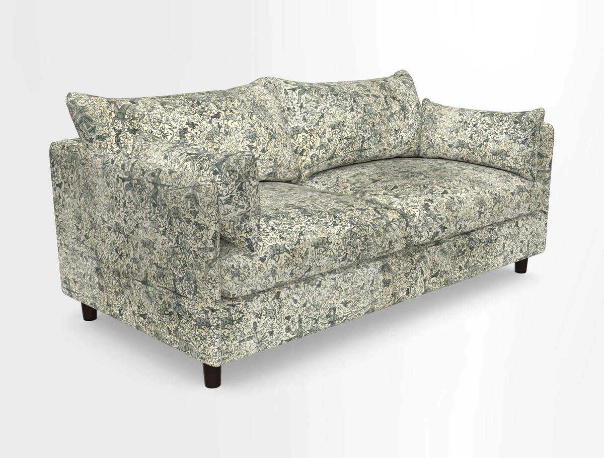 Madehurst 3 Seater Sofa in House Plain Sky. Loose cover option available
