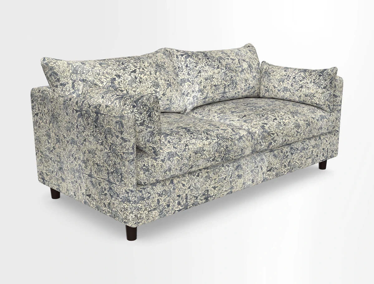 Madehurst 3 Seater Sofa in House Plain Sky. Loose cover option available