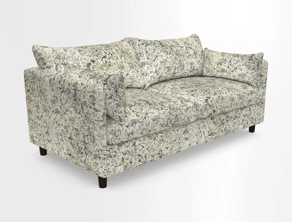 Madehurst 3 Seater Sofa in House Plain Sky. Loose cover option available