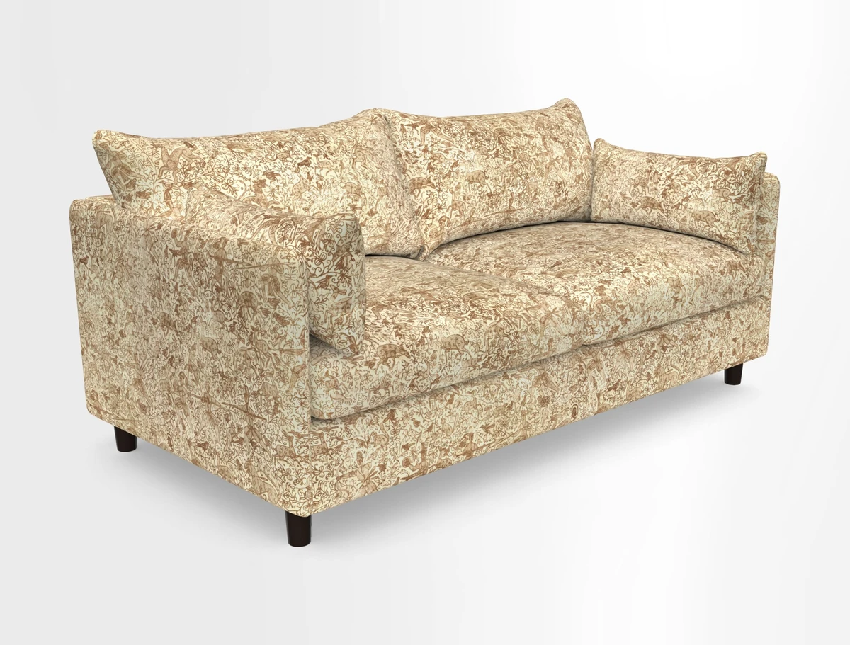 Madehurst 3 Seater Sofa in House Plain Sky. Loose cover option available