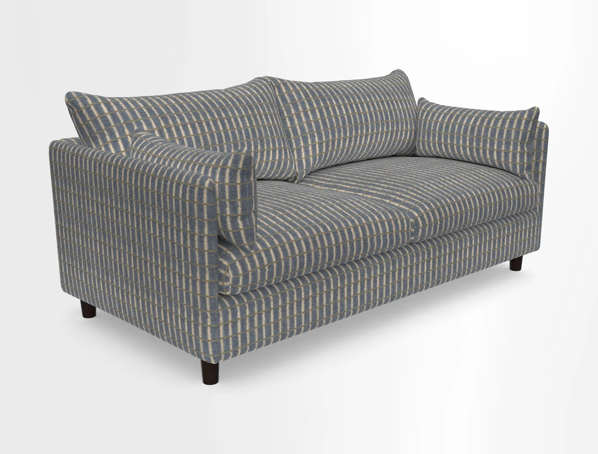 Madehurst 3 Seater Sofa in House Plain Sky. Loose cover option available