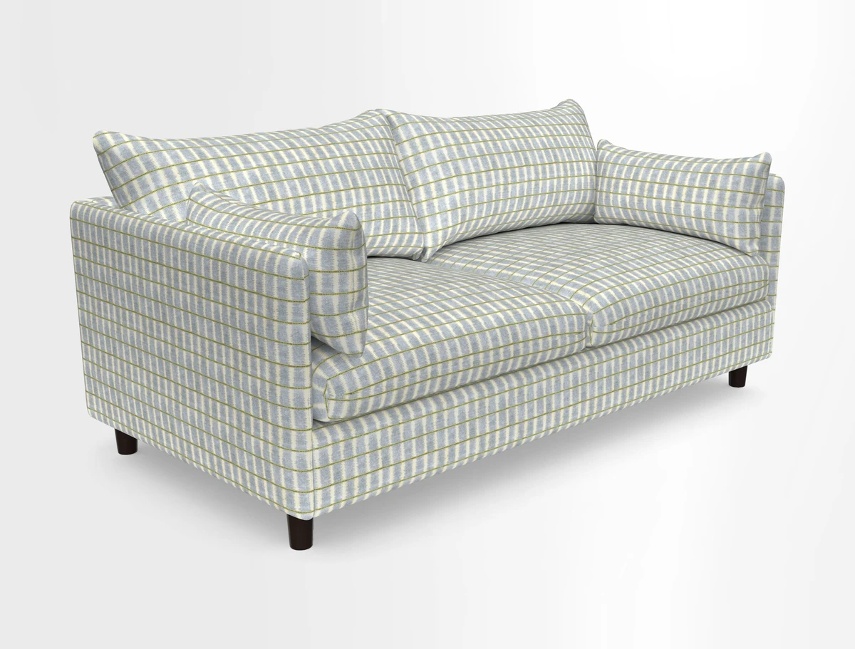 Madehurst 3 Seater Sofa in House Plain Sky. Loose cover option available