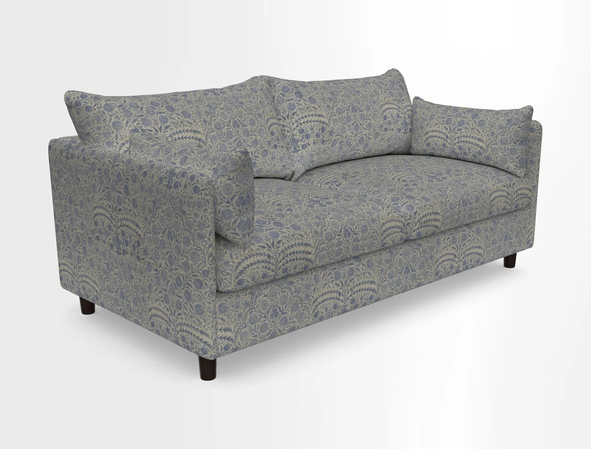 Madehurst 3 Seater Sofa in House Plain Sky. Loose cover option available