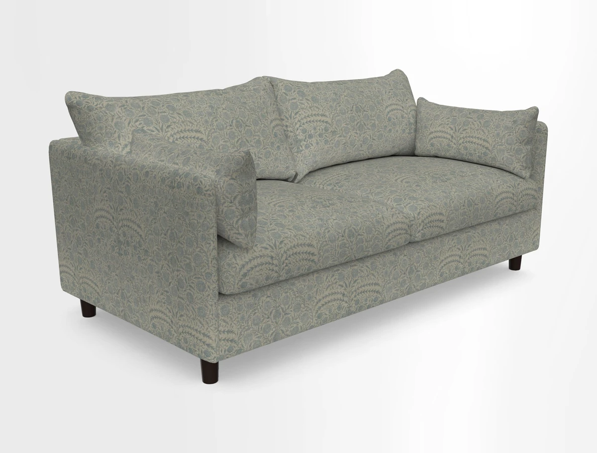 Madehurst 3 Seater Sofa in House Plain Sky. Loose cover option available