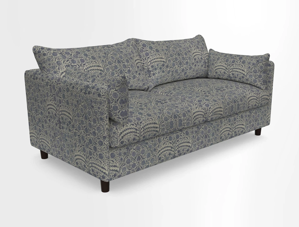 Madehurst 3 Seater Sofa in House Plain Sky. Loose cover option available