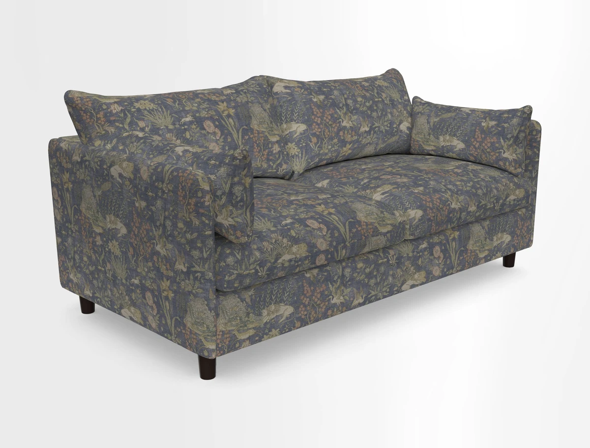 Madehurst 3 Seater Sofa in House Plain Sky. Loose cover option available