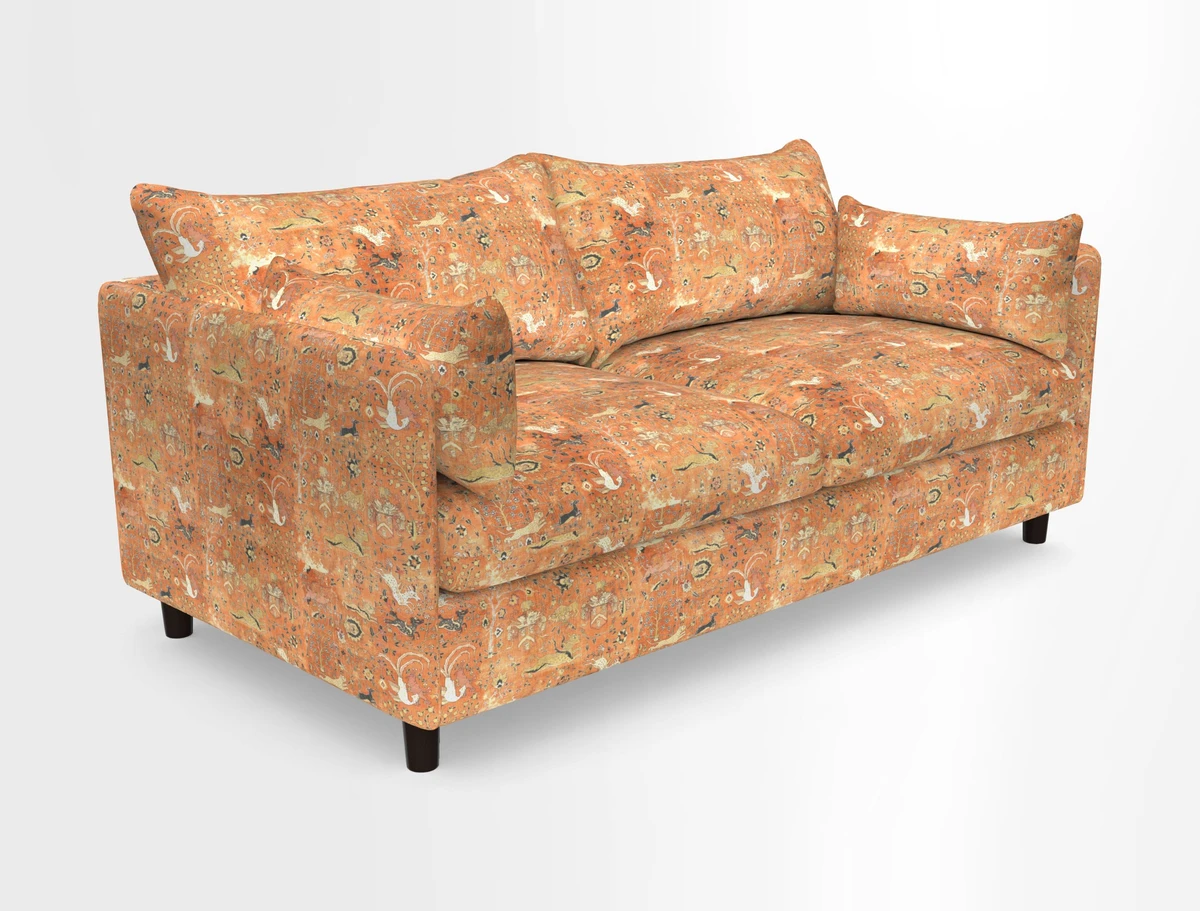 Madehurst 3 Seater Sofa in House Plain Sky. Loose cover option available