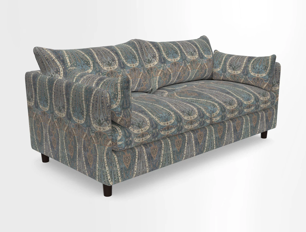Madehurst 3 Seater Sofa in House Plain Sky. Loose cover option available