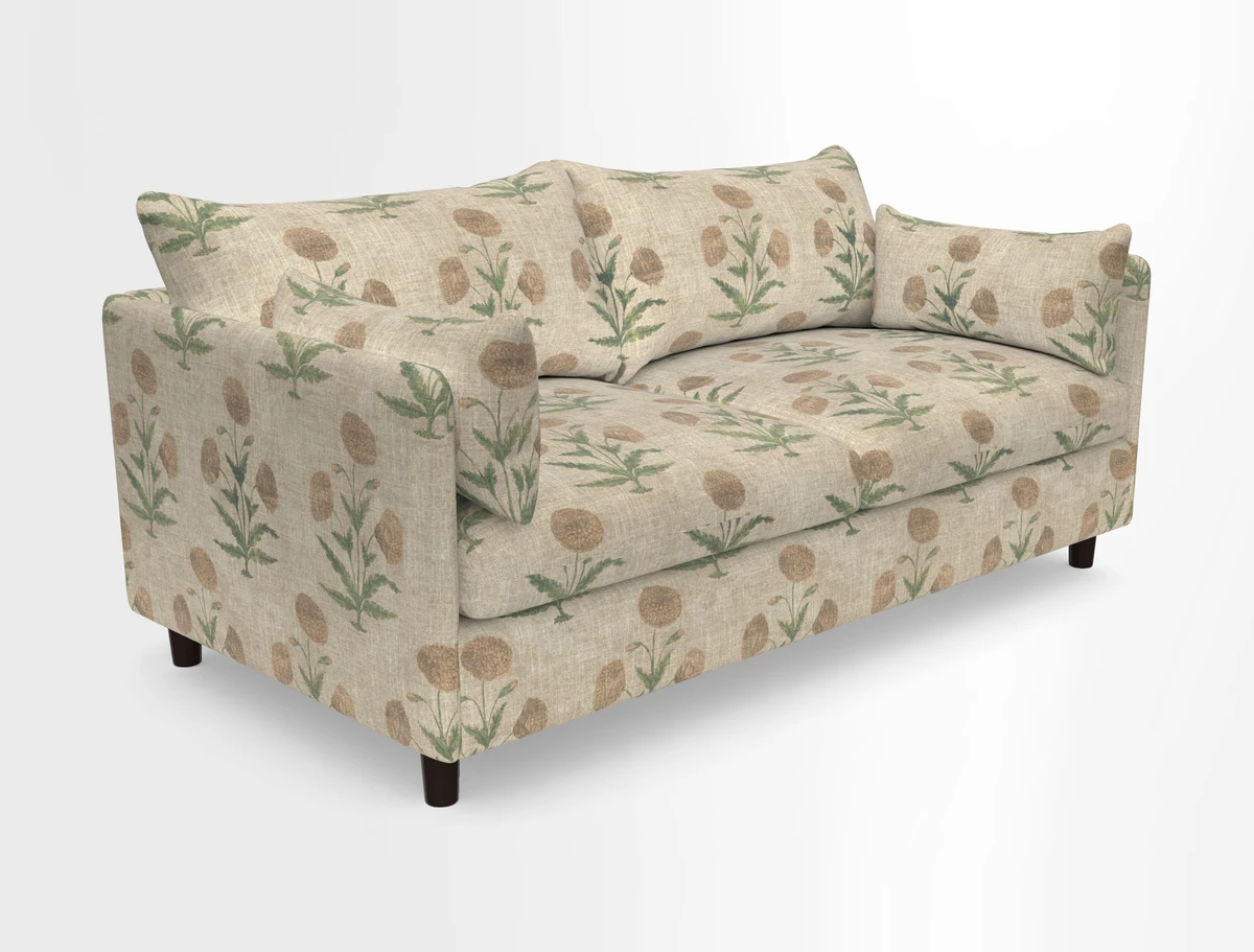 Madehurst 3 Seater Sofa in House Plain Sky. Loose cover option available