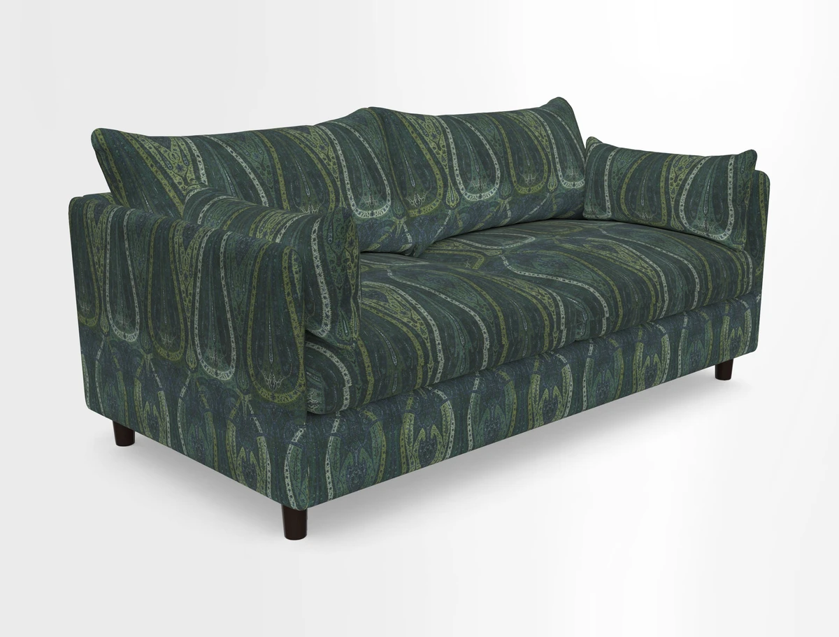 Madehurst 3 Seater Sofa in House Plain Sky. Loose cover option available