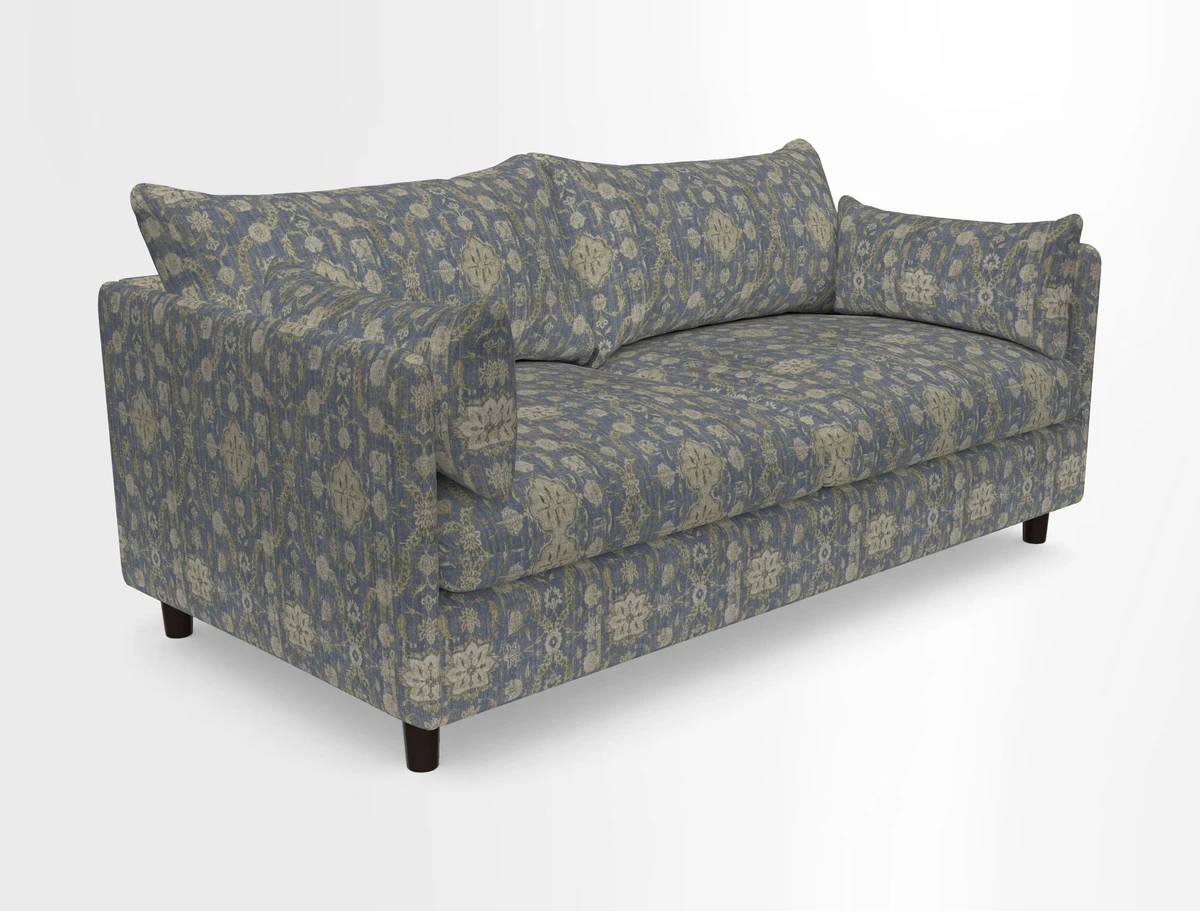 Madehurst 3 Seater Sofa in House Plain Sky. Loose cover option available