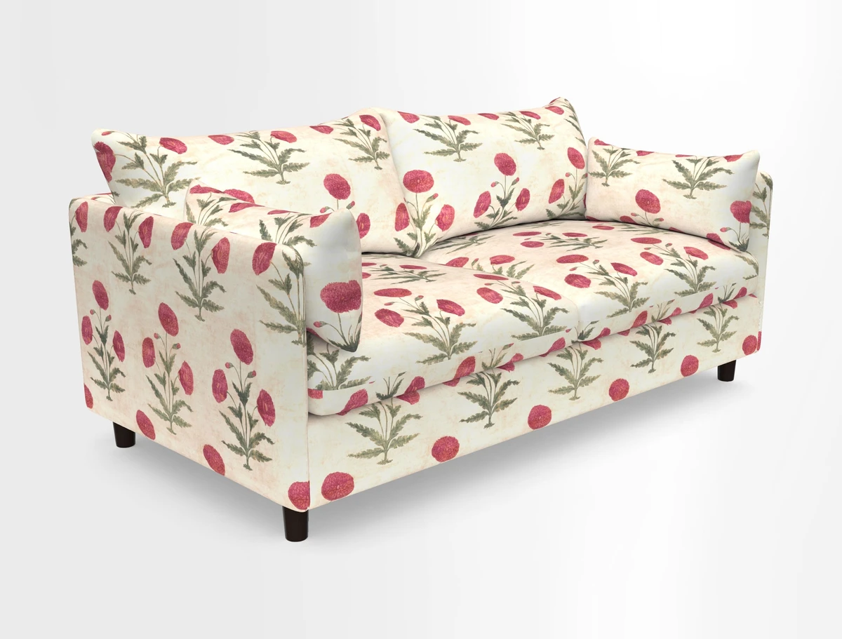 Madehurst 3 Seater Sofa in House Plain Sky. Loose cover option available