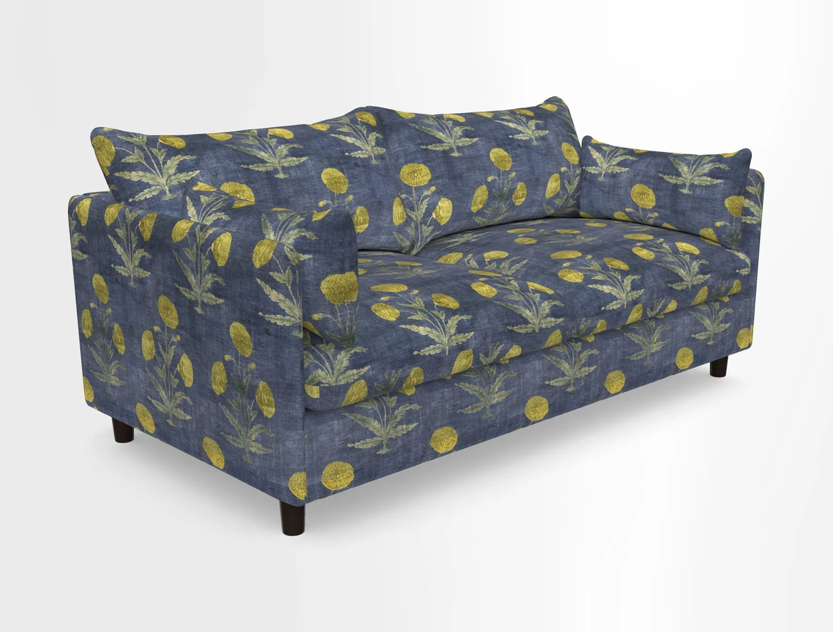 Madehurst 3 Seater Sofa in House Plain Sky. Loose cover option available