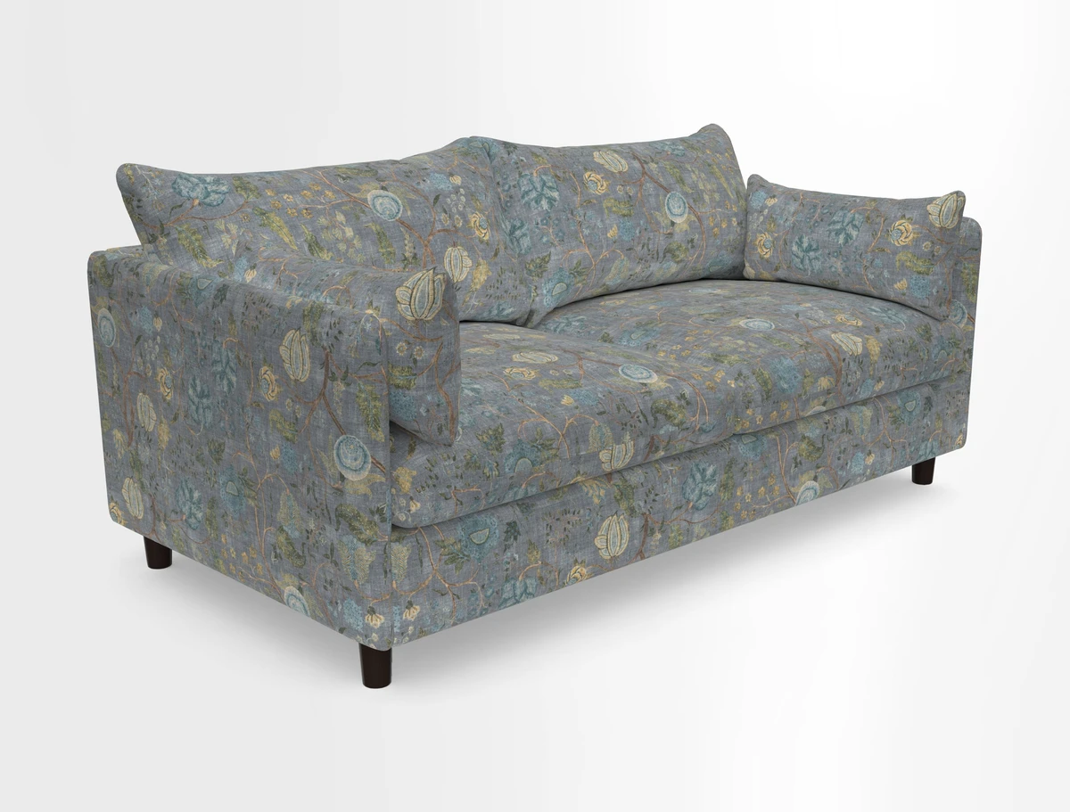 Madehurst 3 Seater Sofa in House Plain Sky. Loose cover option available