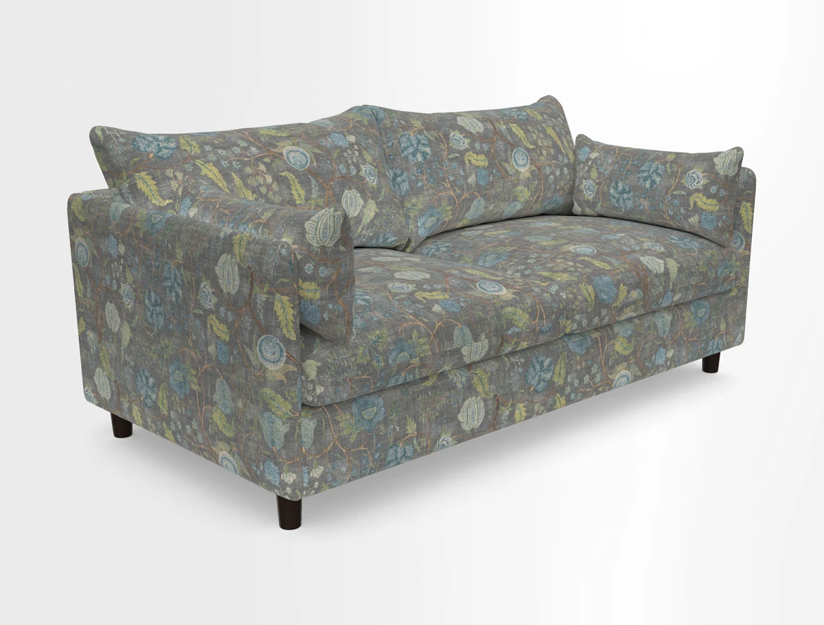 Madehurst 3 Seater Sofa in House Plain Sky. Loose cover option available
