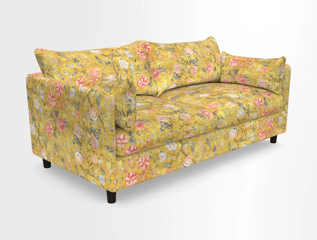 Madehurst 3 Seater Sofa in House Plain Sky. Loose cover option available