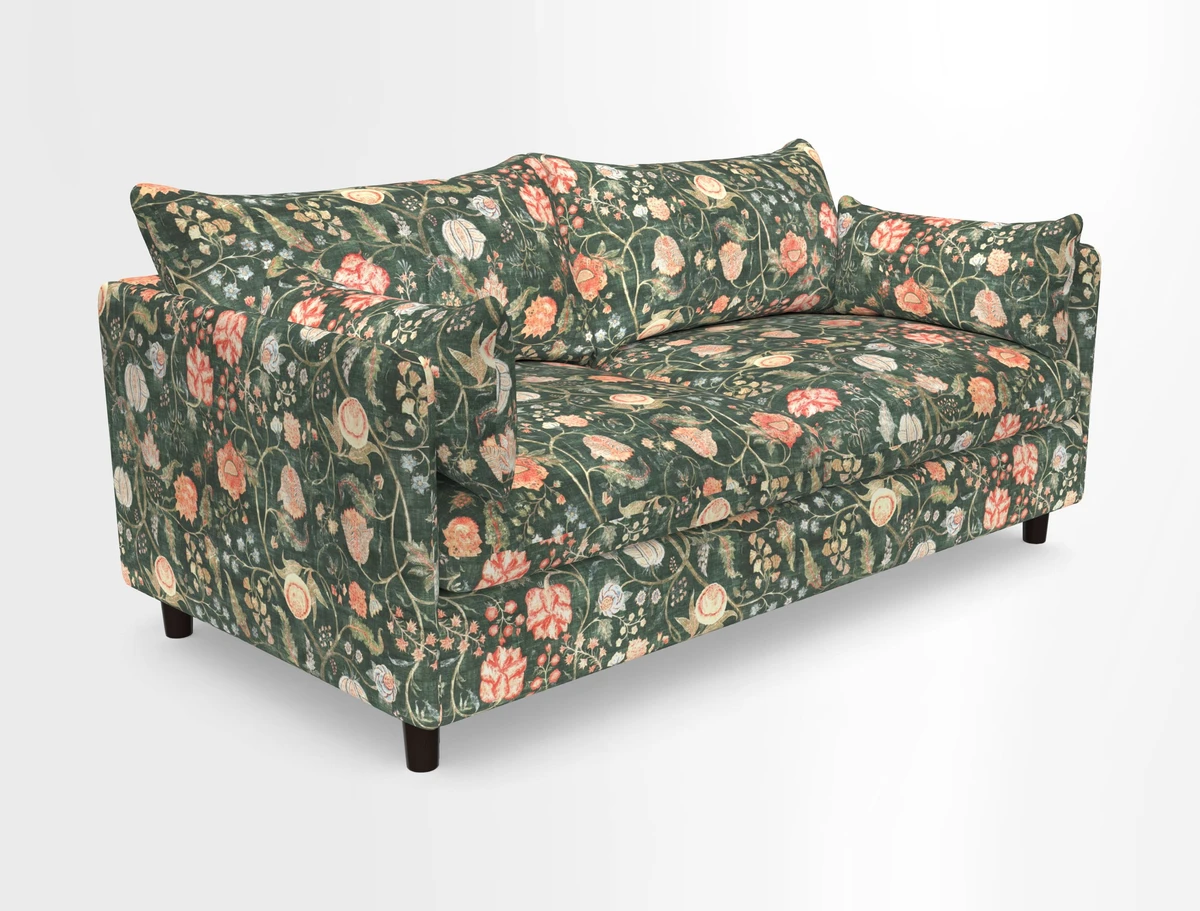 Madehurst 3 Seater Sofa in House Plain Sky. Loose cover option available